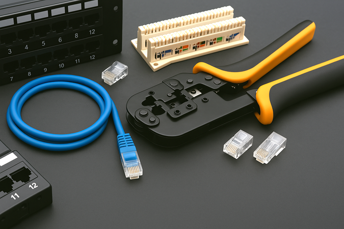 Router setup for home or office network